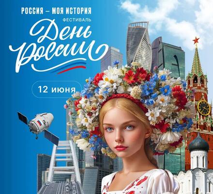 12 июня вместе отметим День России!